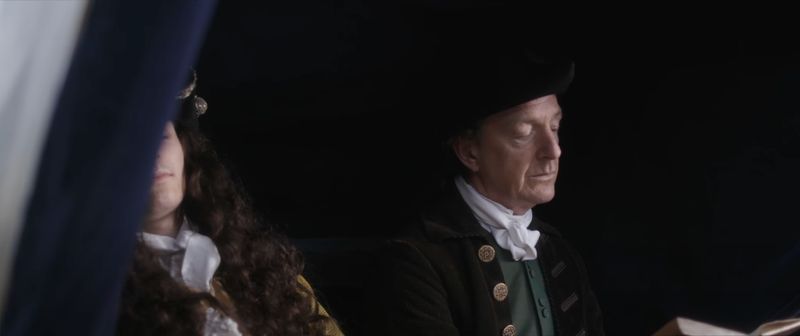 Low-key period portrait of the Adam Smith character filmed on location in Ethiopia