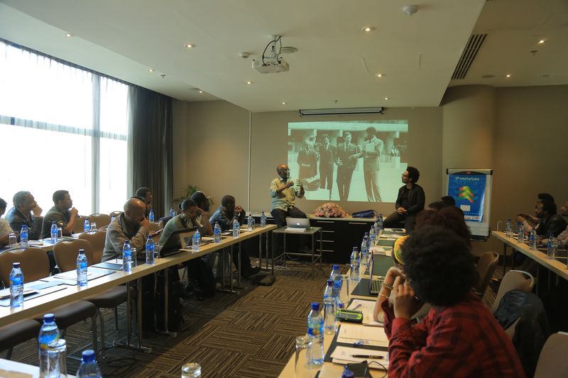Masterclass session for film professionals hosted in Addis Ababa